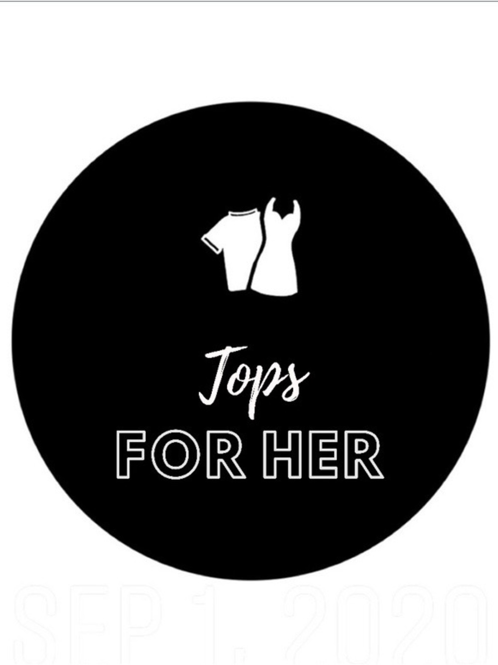 •TOPS FOR HER•